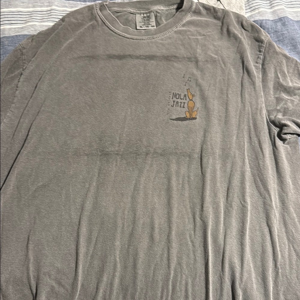 Gray NOLA Jazz Men's Shirt